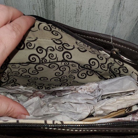 🛑🚨SOLD🚨🛑💞Turquoise bling conceal carry purse/wallet - Picture 7 of 11